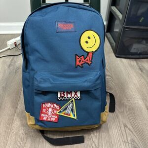 LOUNGEFLY Stranger Things Patch Laptop Limited Edition Standard Size Backpack